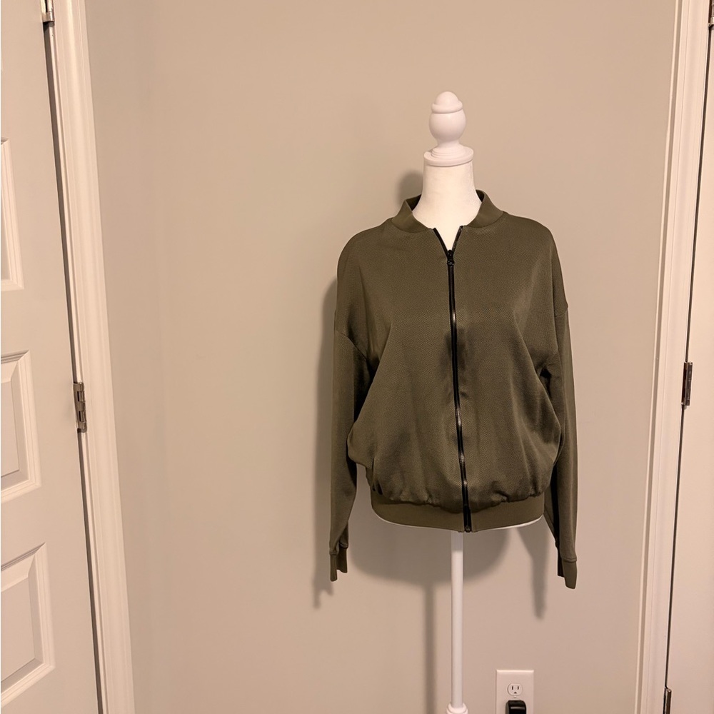Calvin Klein Khaki Women's Bomber Jacket
